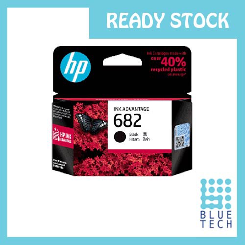 Genuine Original HP 682 Black Ink Advantage Cartridge
