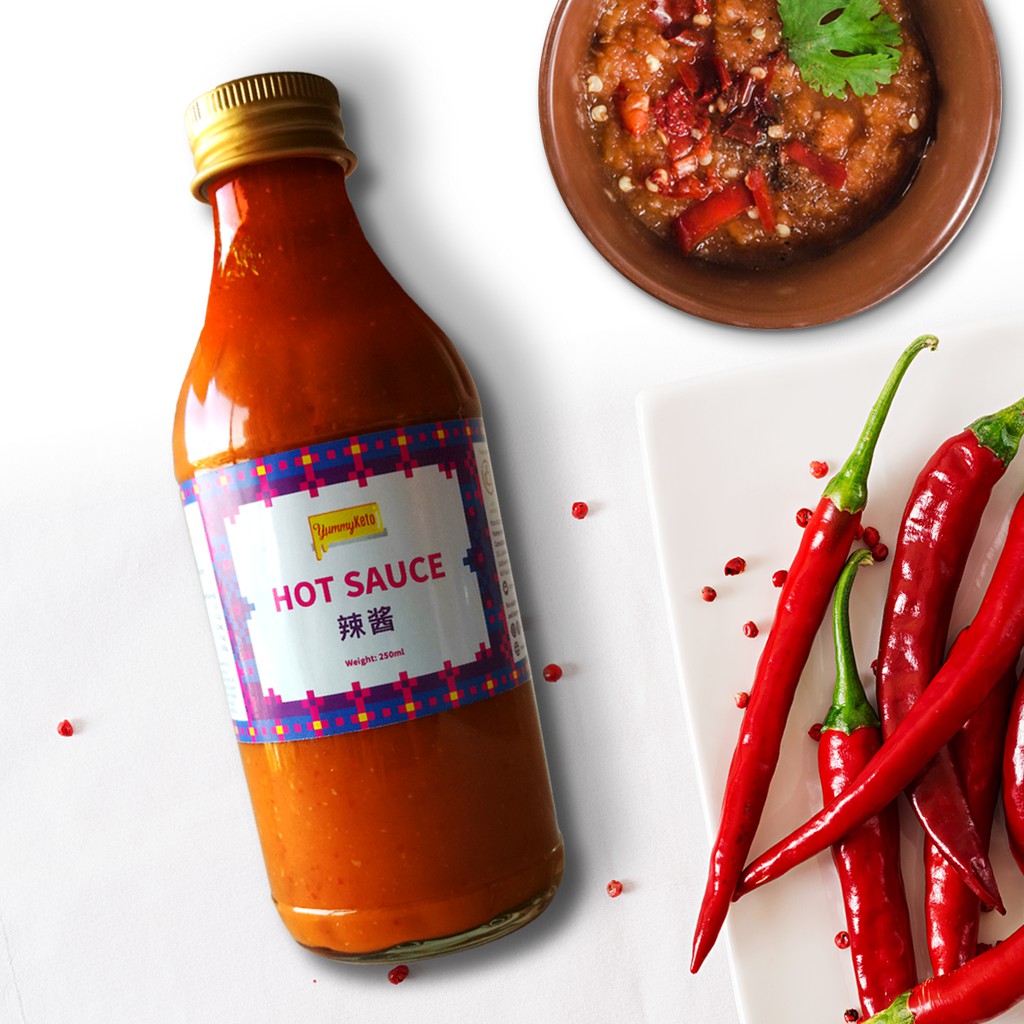 YUMMY KETO Hot Sauce 250ml Shopee Malaysia