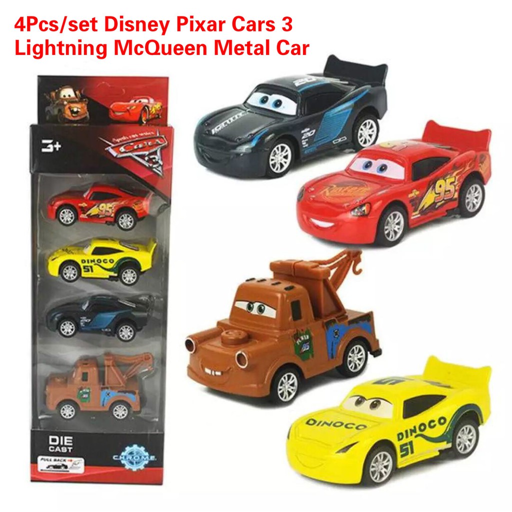 cars 3 metal cars