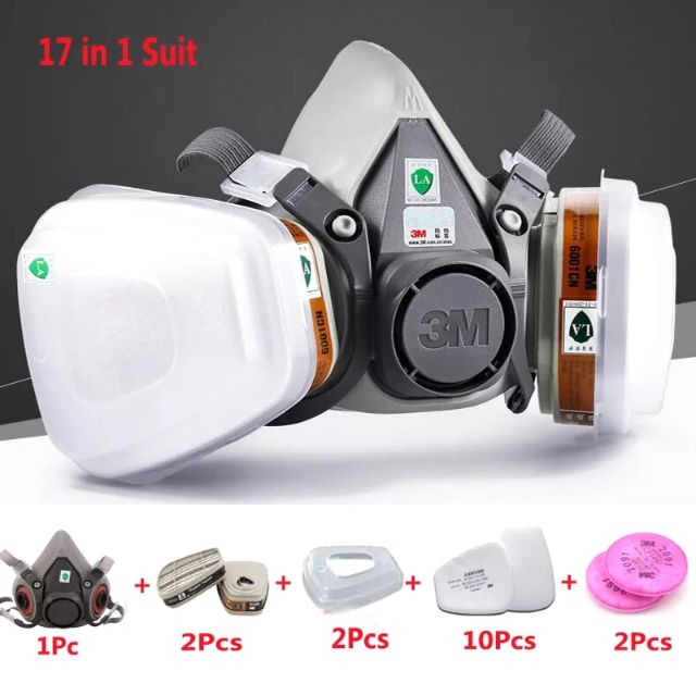 spray respirator mask