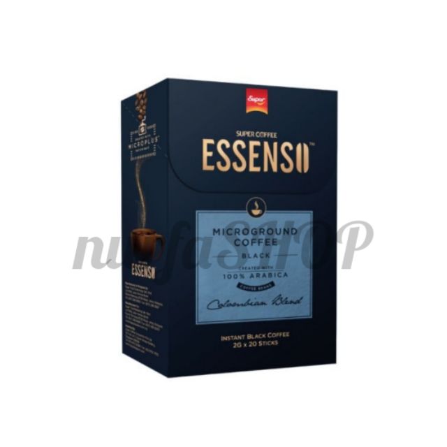 Essenso Microground Black Coffee Colombian Blend 2g X 20 Sticks Shopee Malaysia