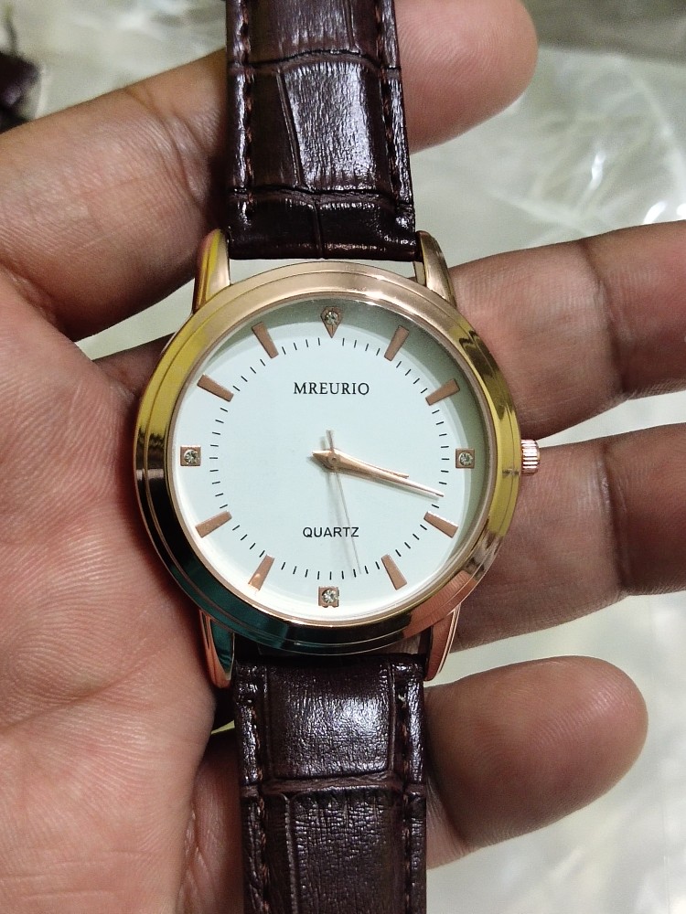 Mreurio Oumiya Quartz Leather Couple Watch Set Shopee Malaysia