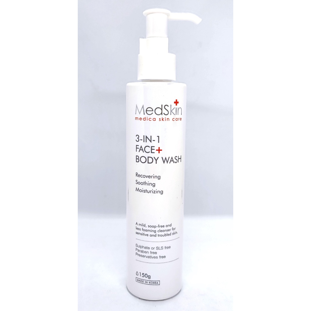 [FREE GIFT] MedSkin 3in1 Face + Body Wash 150g / 500g Shopee Malaysia