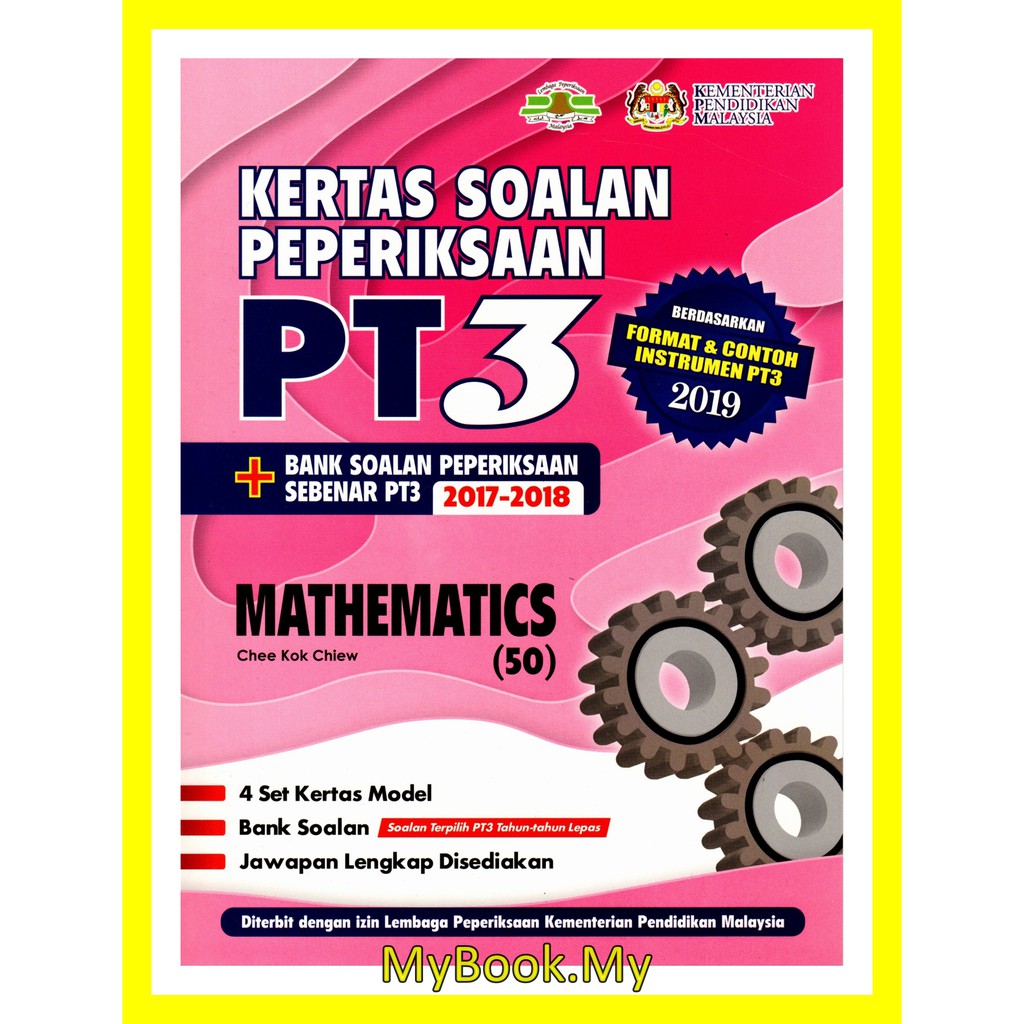 My Buku Latihan : Kertas Soalan Peperiksaan PT3 - Mathematics 