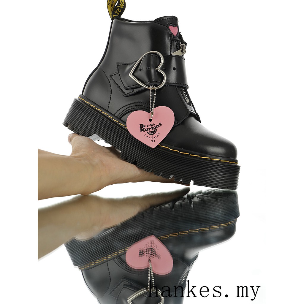 dr martens x lazy oaf buckle boot