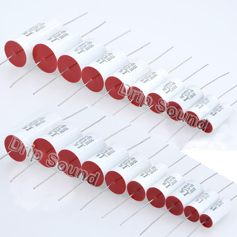 2 Condensatori JIEDENG 15uF 250V - Polipropilene, Non Polarizzati, Per Crossover - 5
