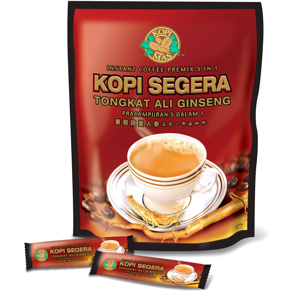 Kopimas Tongkat Ali Ginseng Coffee 400g Shopee Malaysia