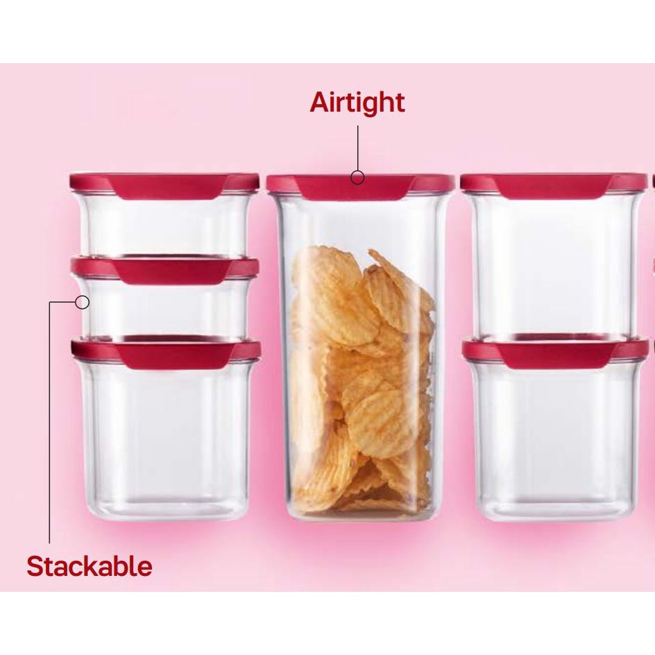 Tupperware Ultra Clear Containers / 2.2L / 1.0L / 500ml Shopee Malaysia
