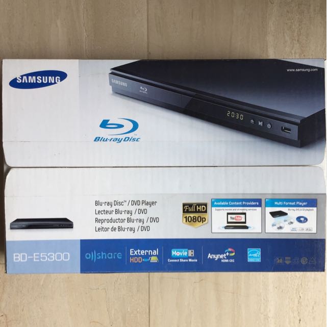 Samsung E5300 Blu Ray Disc Player Shopee Malaysia