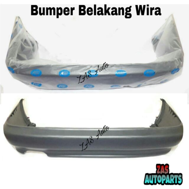 Bumper Belakang Wira Sedan Aero Wira Rear Bumper Shopee Malaysia