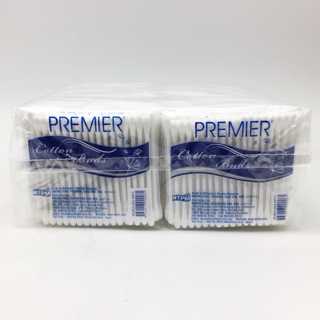 PREMIER COTTON BUD ( 160 tips X 24 pkts ) Shopee Malaysia