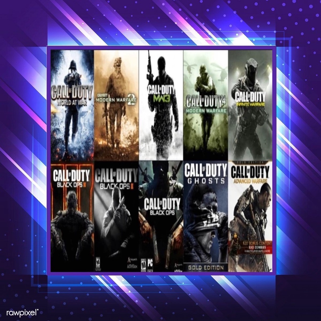 [ PC ] Call Of Duty Series [ 10 GAMES ] Offline PC Game ( Digital ...