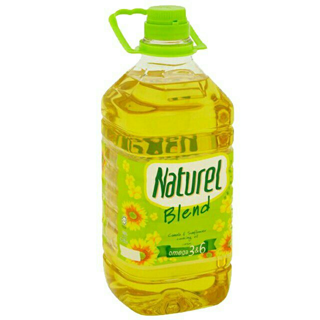 Naturel Blend Omega 3&6 Canola & Sunflower Cooking Oil 3kg Shopee