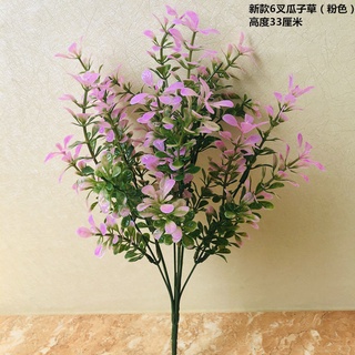 Fake Flower Decoration 仿真花塑料花假花婚庆花艺尤加利水草盆栽盆景米兰草绿色花艺植物gw7t Shopee Malaysia