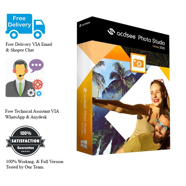 ACDSee Photo Studio Home 2023 Full Version Shopee Malaysia