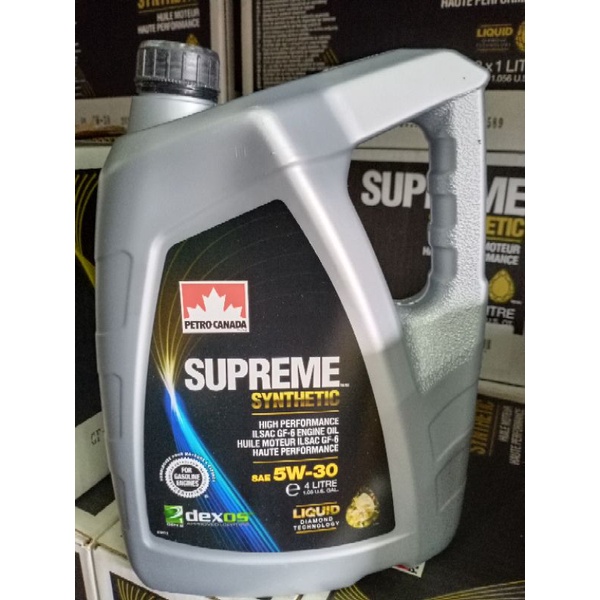 PETRO-CANADA SUPREME SYNTHETIC 5W30 SP 4L | Shopee Malaysia