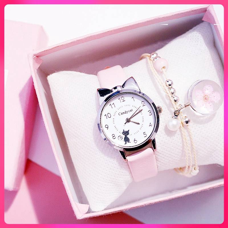 Girls Watch Korean Students Kids Watch Hello Kitty Cat Girls Watch Korean Students Kids Watch Hello Kitty Cat