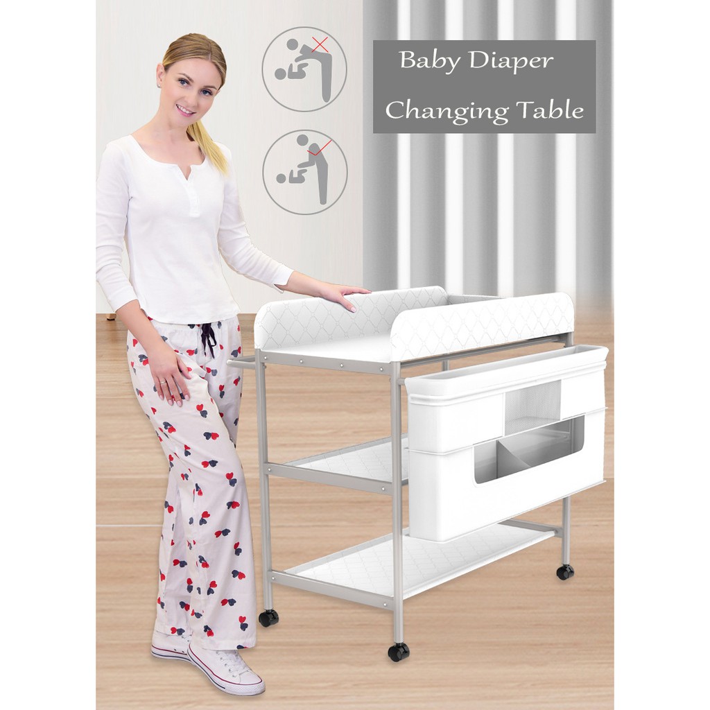 baby diaper table