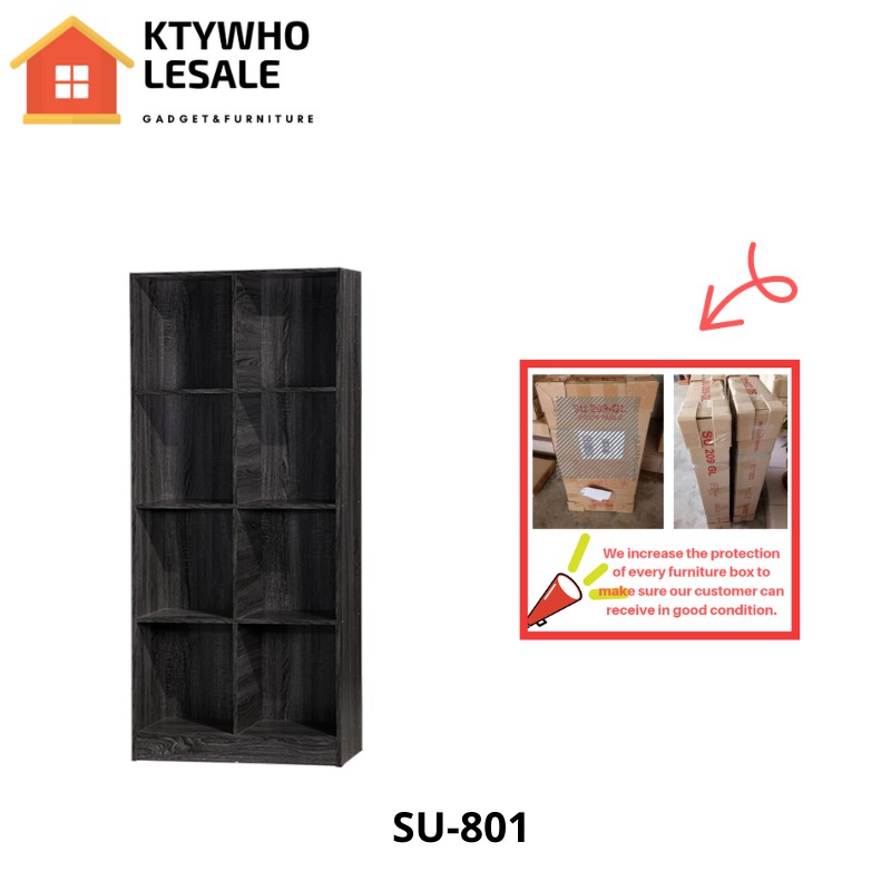 Su 801 8 Shelf Compartment Filing Cabinet Storage Cabinet Shopee Malaysia