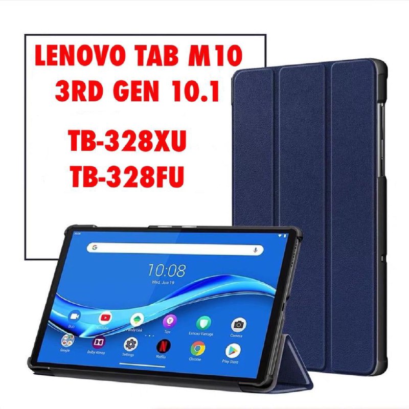 Lenovo Tab M10 3rd Gen 10.1 2022 TB-328XU TB328FU Leather Magnetic ...