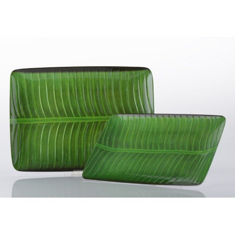 Top Point High Quality Melamine Banana Leaf Plate (S/M/L) Pinggan Daun