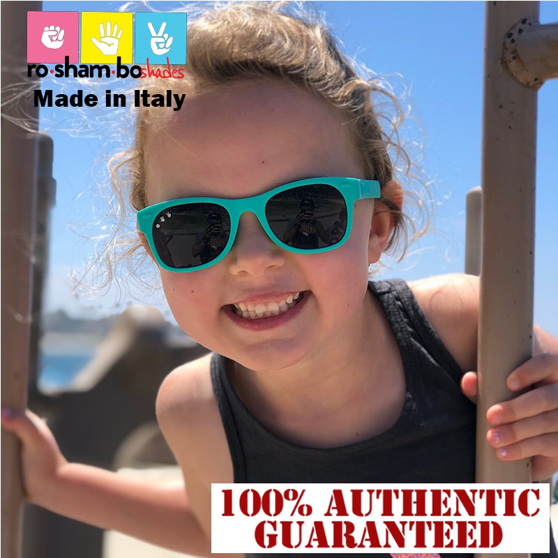 Junior Age 5+ SunglassesMint Frame Roshambo baby SunglassesMade in