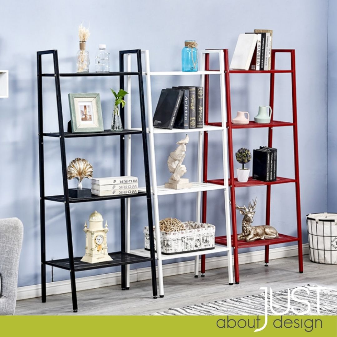 4 Tier Shelves Multipurpose Rak  Buku  Serbaguna Barang Besi  