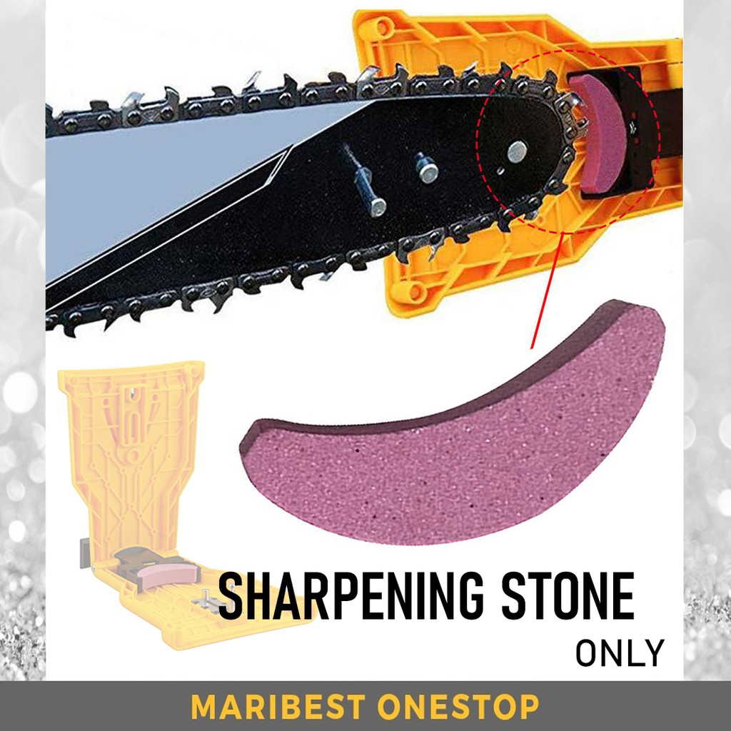 1Pc Sharpening Stone for Chainsaw Teeth Sharpener Chainsaw Sharpener Bar-Mount Chainsaw Chain Sharpening