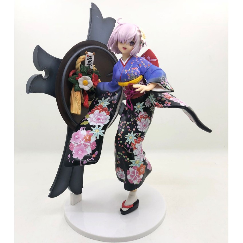 Anime Fate/Grand Order Servant Shielder Mash Kyrielight PVC Figure No Box 32cm