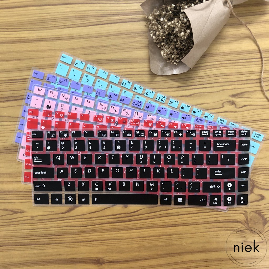 [RS] 14" ASUS Keyboard Skin Cover Shopee Malaysia