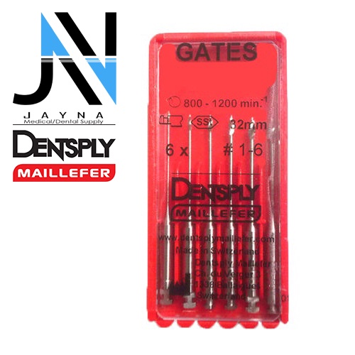 Dentsply Dental Gates Glidden Drill Assortment 16 Endodontic Root
