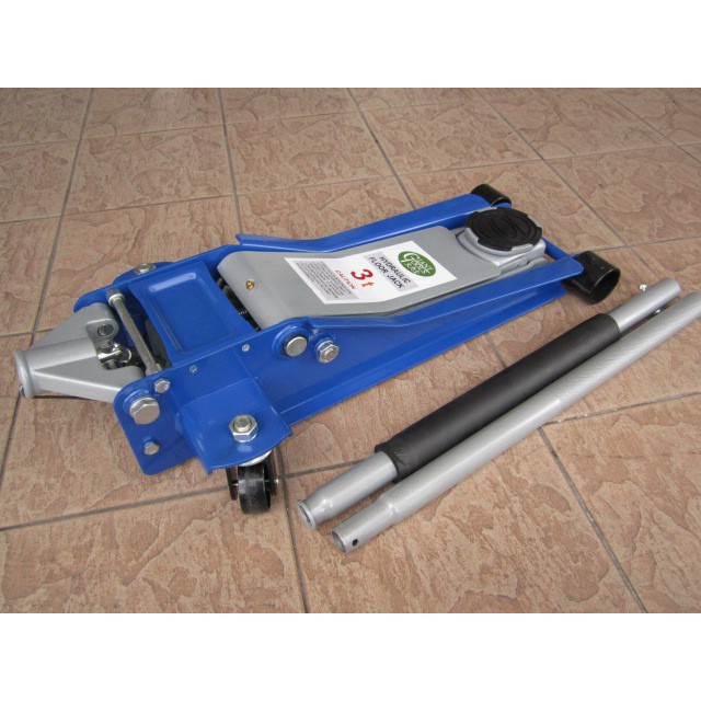 Giant Tools Heavy Duty 3 Ton Dual Pump Low Profile Hydraulic Floor Jack