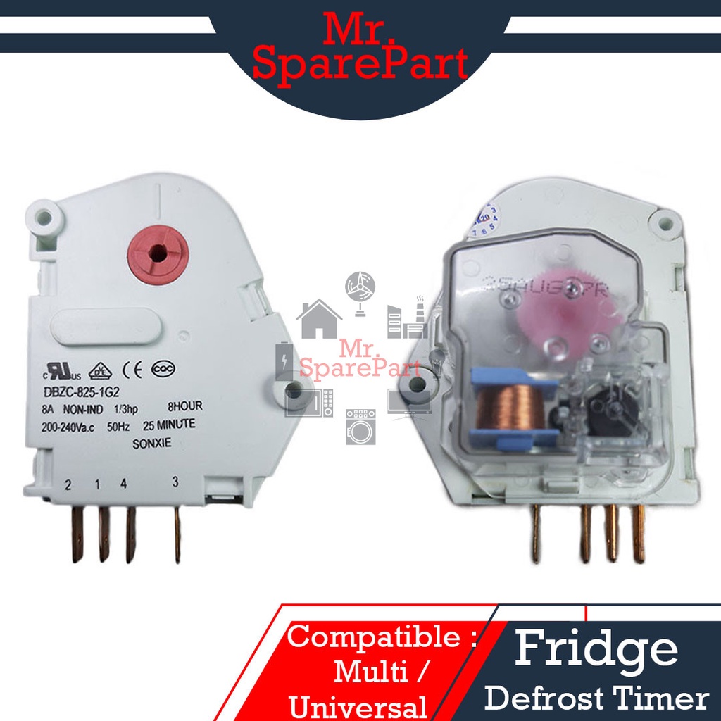 ( Compatible Multi / Universal ) Fridge Defrost Timer DBZC8251G2