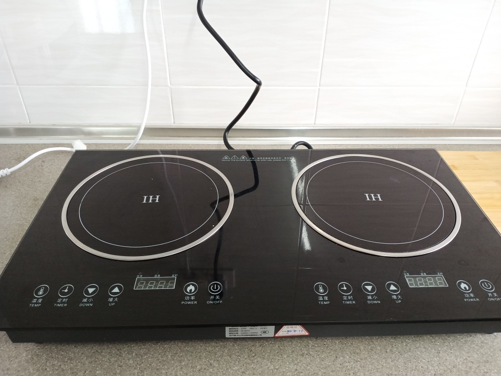 Premium 2 in 1 Dual Electric Induction & Infrared Ceramic Hob Cooker
