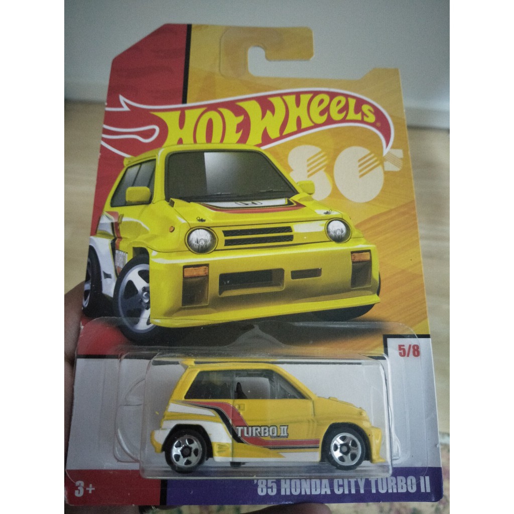 hot wheels honda city turbo ii