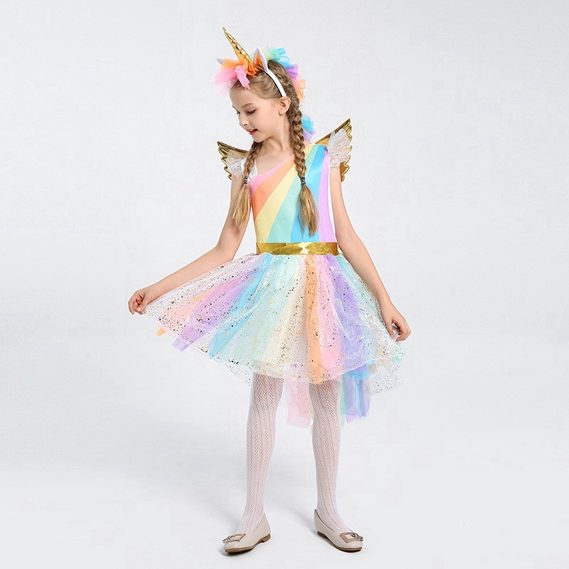 unicorn dress little girl