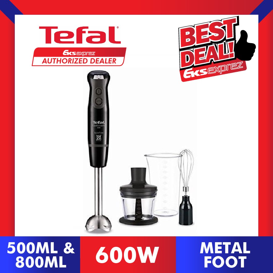 Tefal Hand Blender HB8338 Optitouch 600W HB833840 Shopee Malaysia