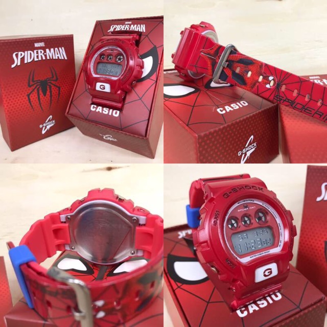 g shock spider man