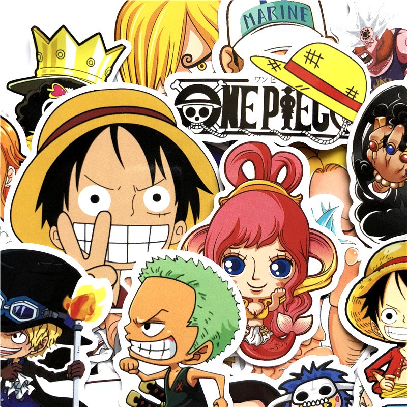  Stiker  Anime  One Piece Luffy untuk Laptop Shopee  Malaysia