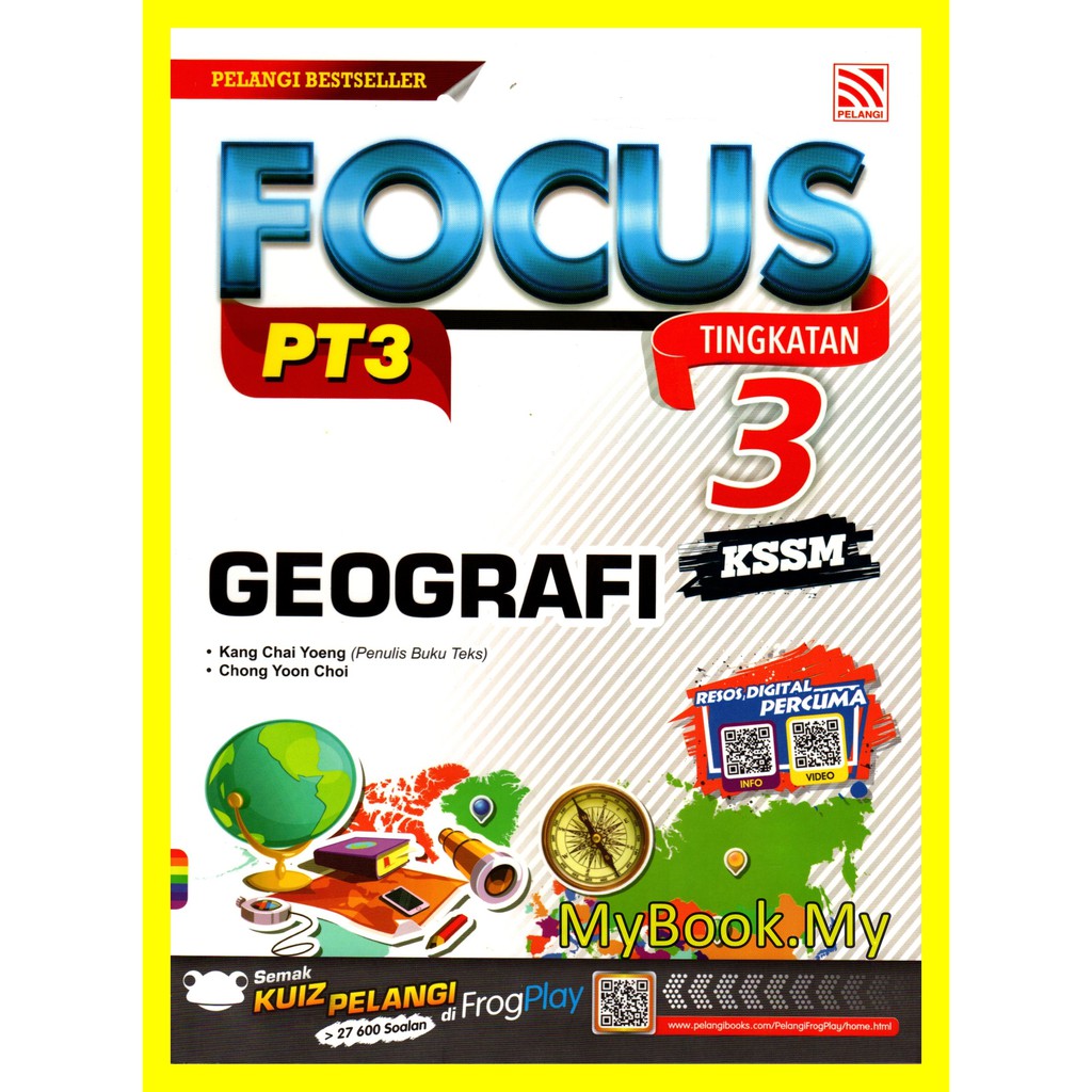 Myb Buku Rujukan Nota Focus Pt3 Kssm Geografi Tingkatan 3 Pelangi Shopee Malaysia