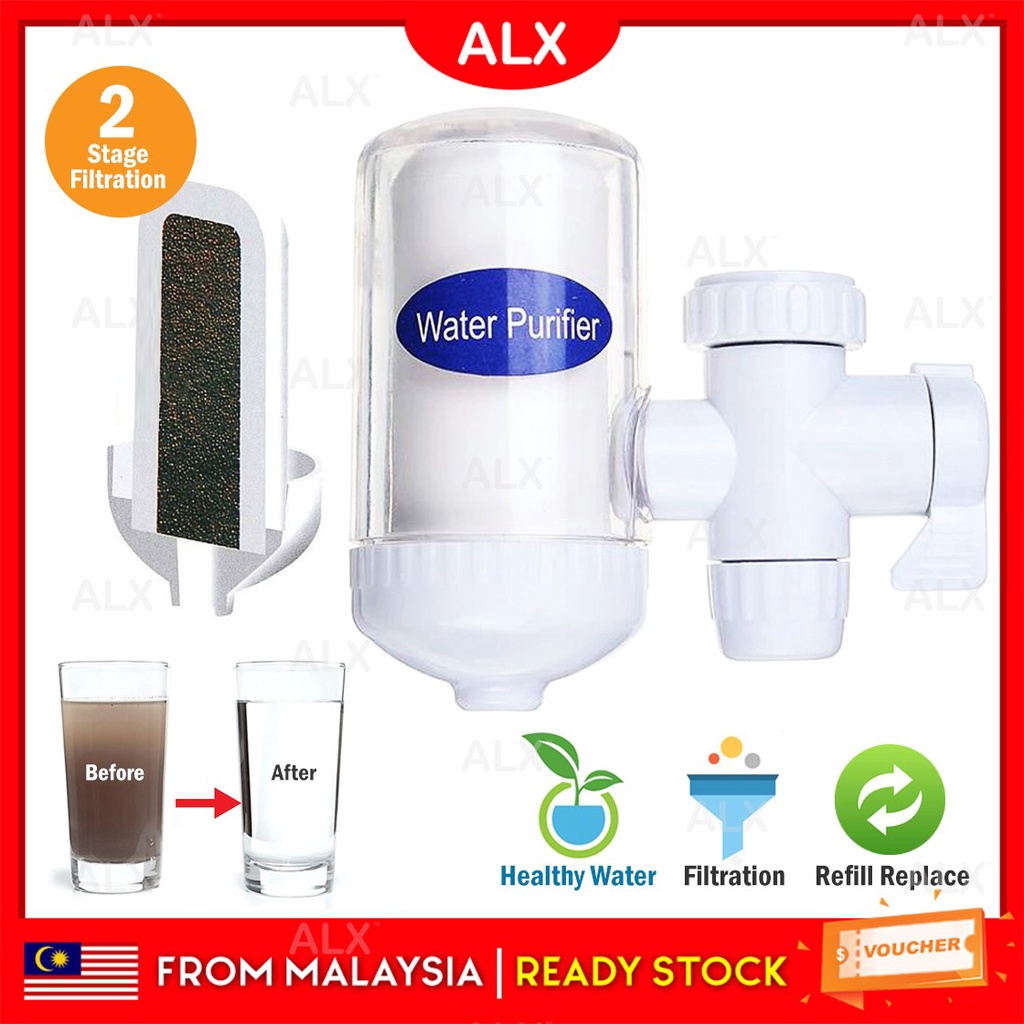 ALX Universal Kitchen Water Tap Keran Air Dapur Filter Purifier Penapis Air Replacement Element Water filters