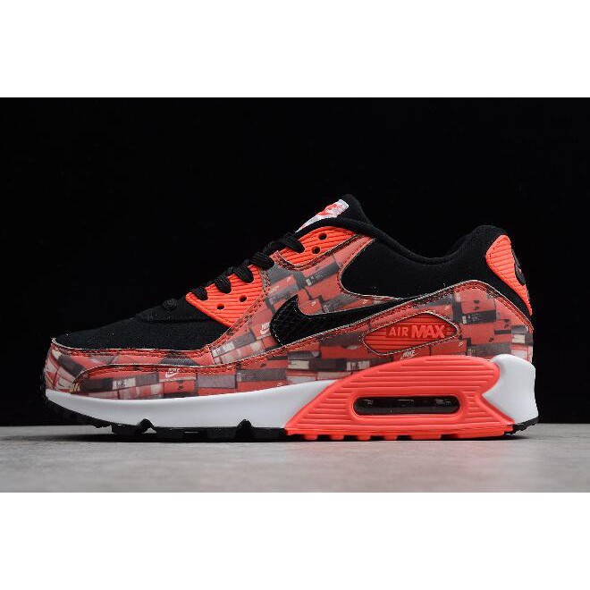 air max 90 black bright crimson