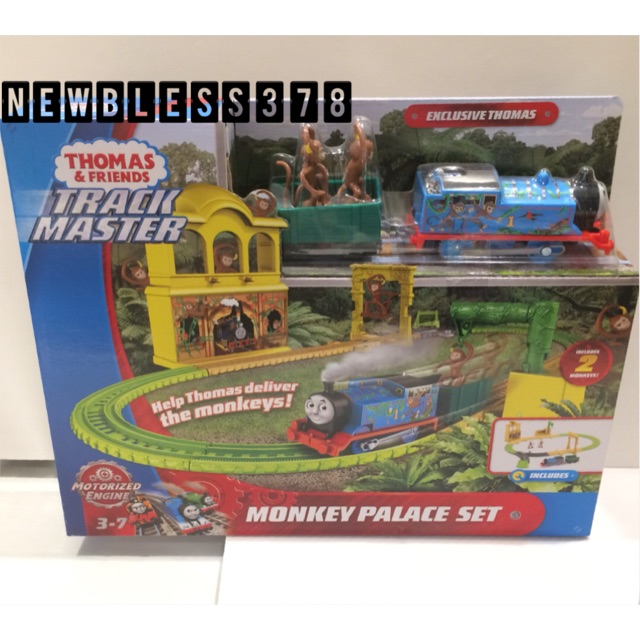 thomas and friends trackmaster monkey palace set