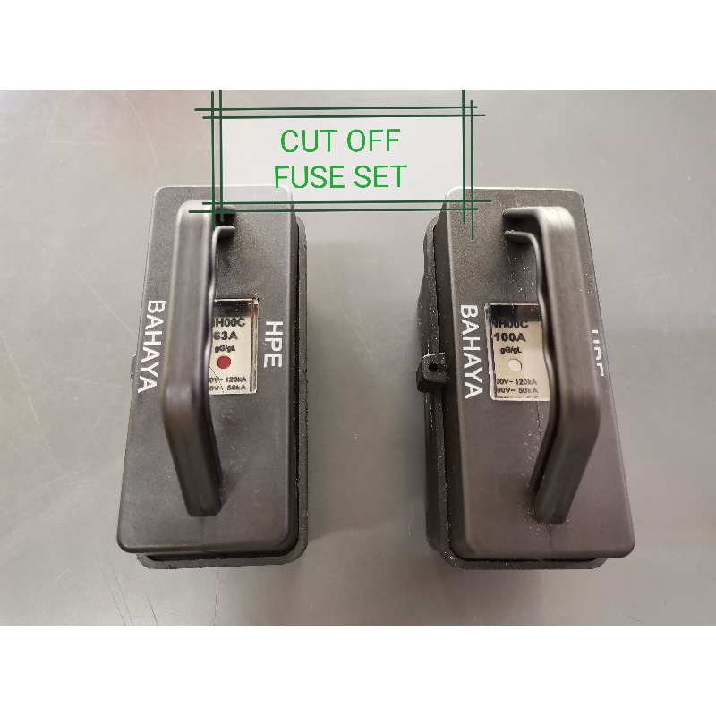 TNB Type CUT OUT 63A/100A Fuse