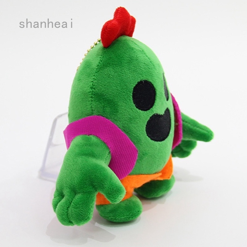 New Anime Game Brawl Stars Plush Toys Brawlers Hero Stars Cactus Figures Plush Doll Key Chain Shopee Malaysia