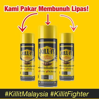 KILL IT SPRAY LIPAS KERETA PEST CONTROL ANTI CRAWLING 