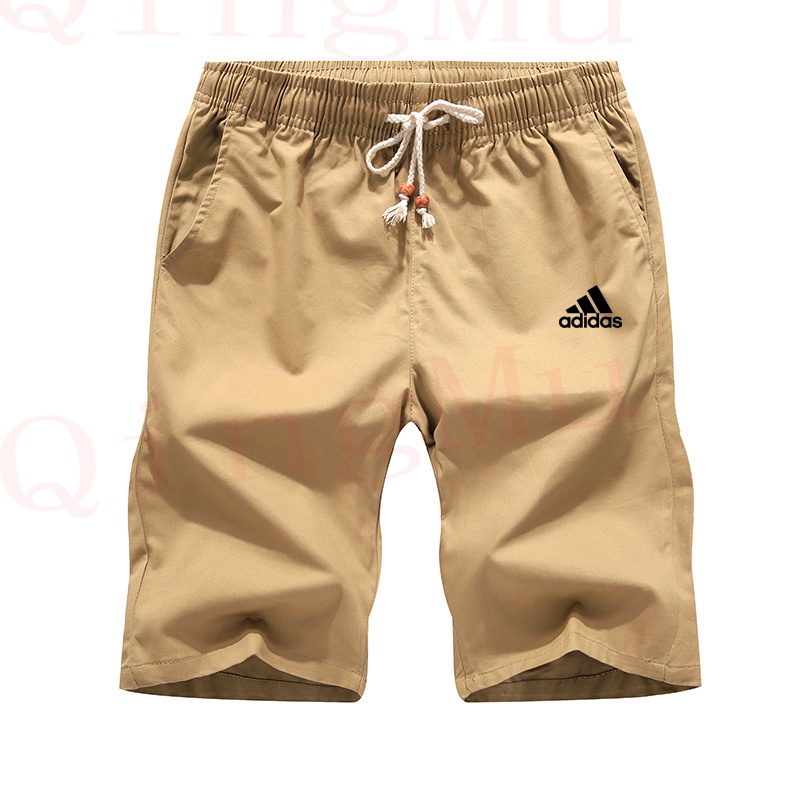 Must Have Ready Stock100% Cotton Men Shorts Casual Short Pants Seluar Pendek Lelaki Men's Leisure Elastic Sports Teen... - Image 2