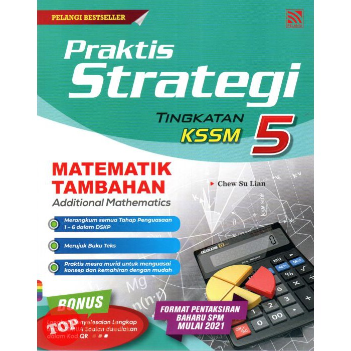 Topbooks Pelangi Praktis Strategi Matematik Tambahan Tingkatan 5 Kssm 2021 Shopee Malaysia