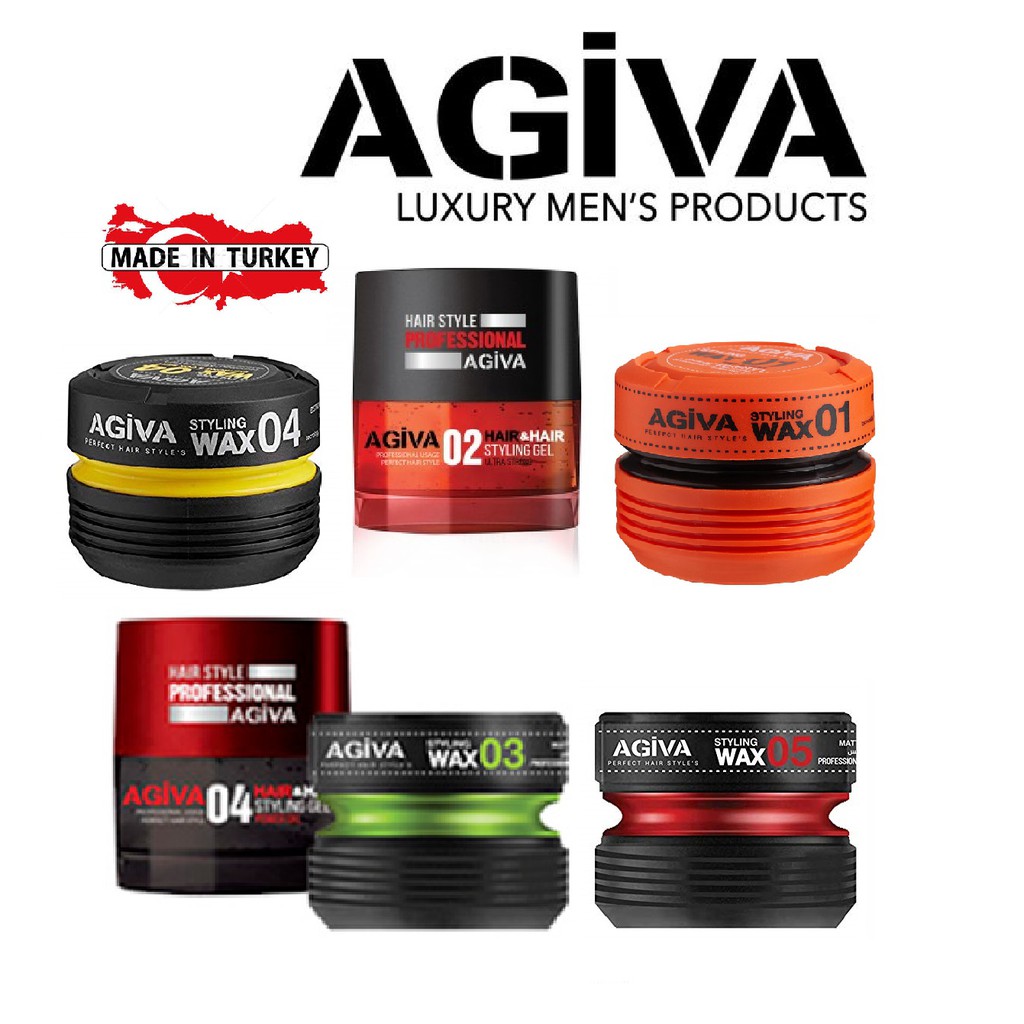 Agiva Hair Product Pomade Wax And Gel Shopee Malaysia