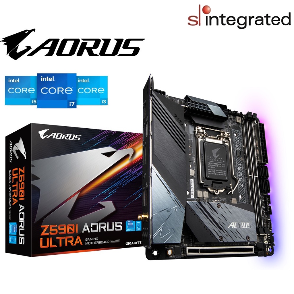 Aorus Z590I Ultra Intel LGA1200 Mini ITX Motherboard Shopee Malaysia
